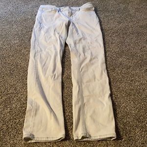 White Calvin Klein jeans